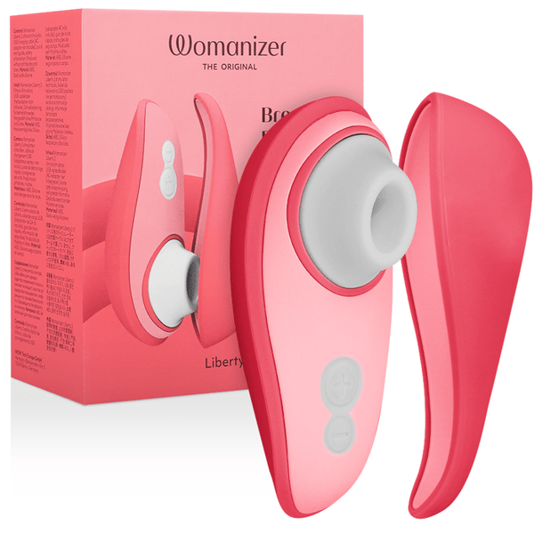 WOMANIZER - LIBERTY - KLITORIS-STIMULATOR - SAUGER ROSA - INTIM SPACE Online Sexshop