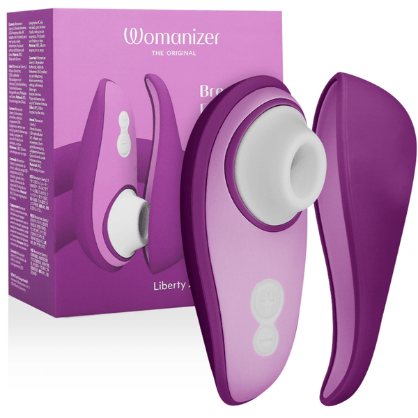 WOMANIZER - LIBERTY - KLITORIS-STIMULATOR - SAUGER VIOLET - INTIM SPACE Online Sexshop