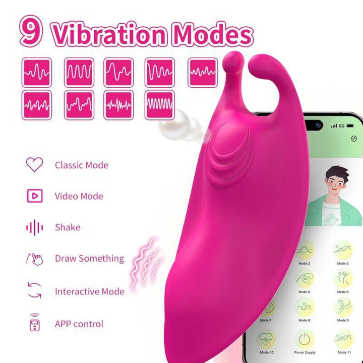 ARMONY - HONEYBEE TRAGBARES HÖSCHENVIBRATOR G-SPOT FUCHSIA -KOSTENLOSE APP - INTIM SPACE Online Sexshop