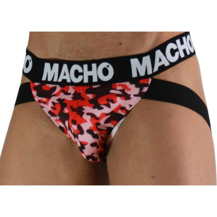 MACHO - MX28MR JOCK MILITARY RED S - INTIM SPACE Online Sexshop