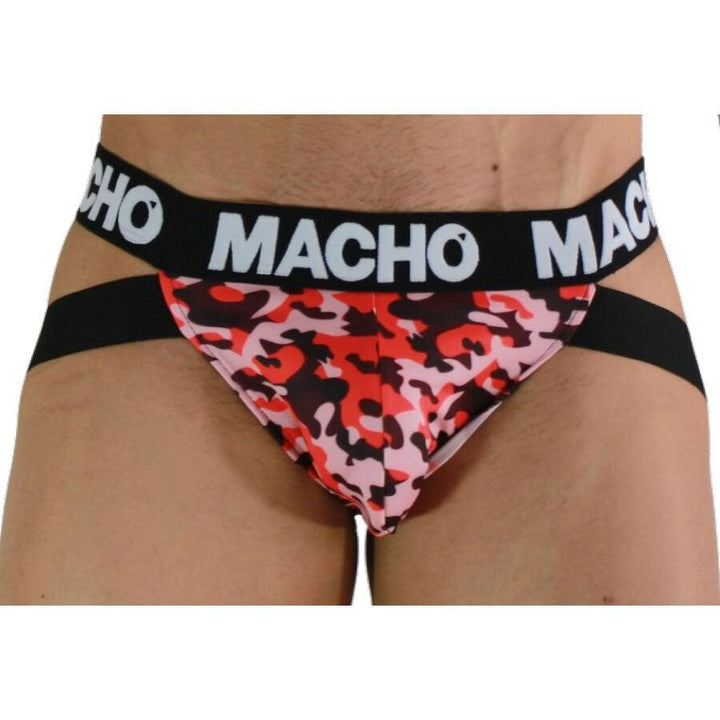 MACHO - MX28MR JOCK MILITARY RED S - INTIM SPACE Online Sexshop