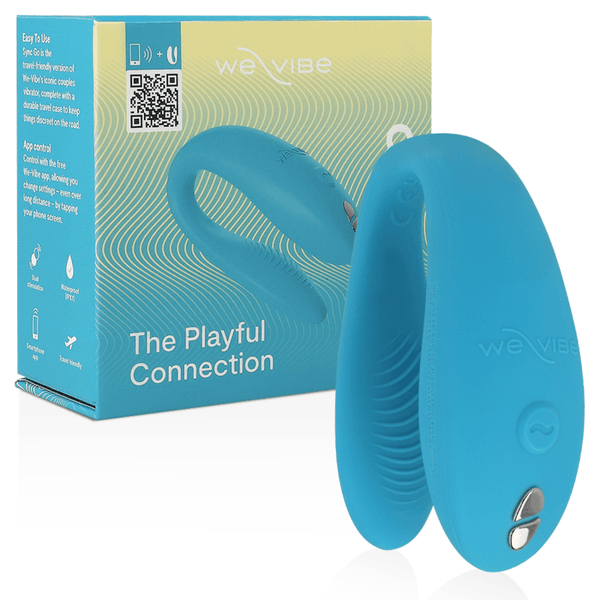 WE-VIBE - SYNC GO DUAL STIMULATOR TÜRKIS - INTIM SPACE Online Sexshop