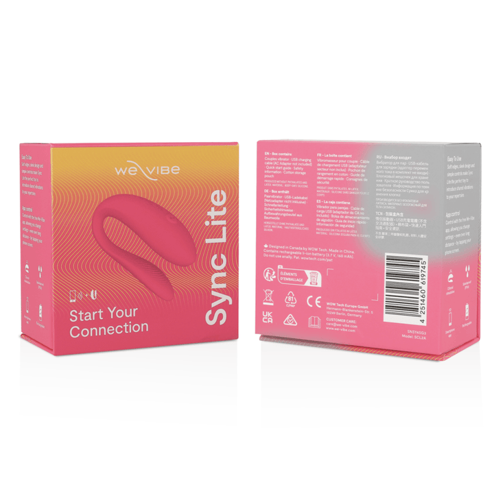 WE-VIBE - SYNC LITE KLITORISTIMULATOR ROSA - INTIM SPACE Online Sexshop