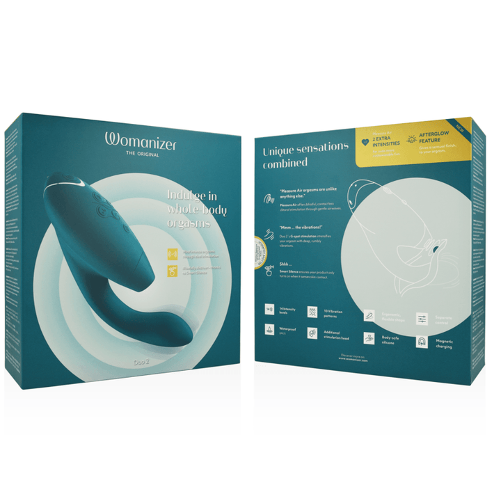 WOMANIZER - DUO - STIMULATOR BLAUES BENZIN - INTIM SPACE Online Sexshop