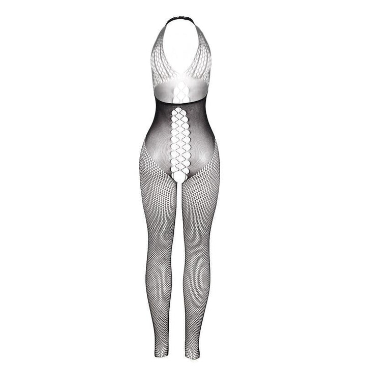 SUBBLIME - 951832 BODYSTOCKING MIT OFFENEM RÜCKEN UND KREUZDETAILS SCHWARZ EINE GRÖSSE - INTIM SPACE Online Sexshop