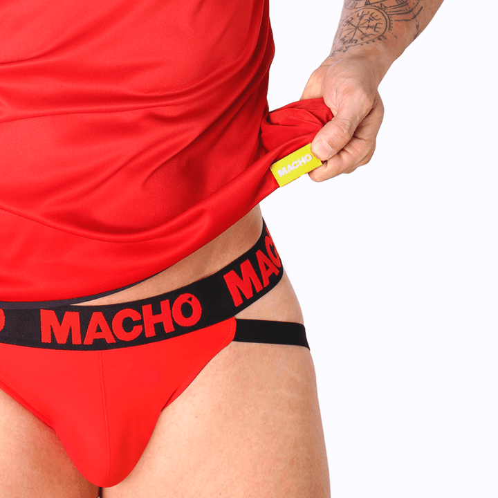 MACHO - ROTES T-SHIRT L/XL - INTIM SPACE Online Sexshop