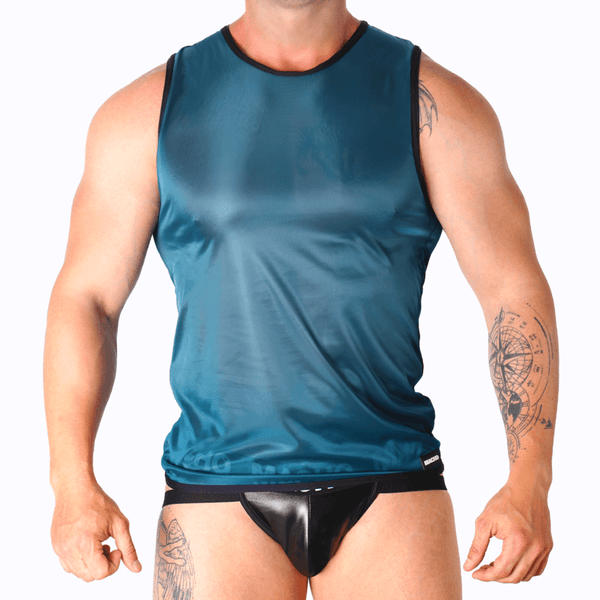 MACHO - GRÜNES T-SHIRT L/XL - INTIM SPACE Online Sexshop