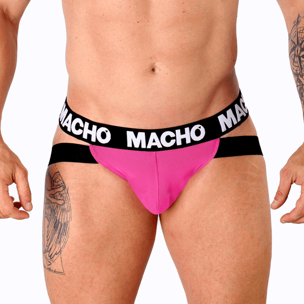 MACHO - MX28FR JOCK PINK NEON L - INTIM SPACE Online Sexshop