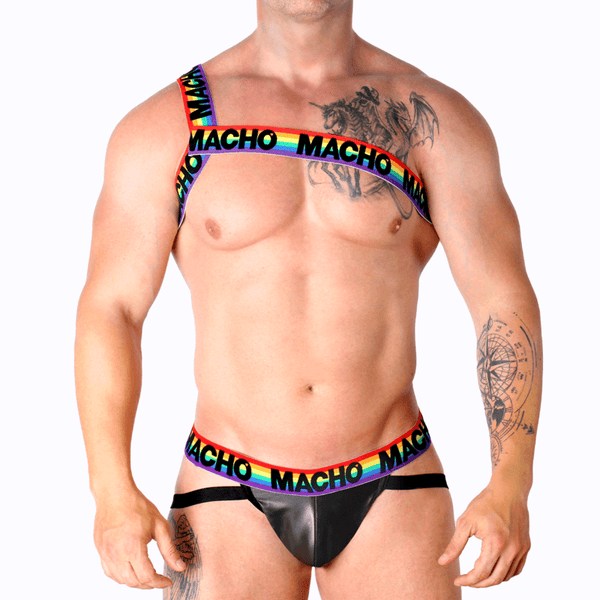 MACHO - RÖMISCHES GESCHIRR PRIDE S/M - INTIM SPACE Online Sexshop