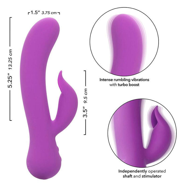 CALEXOTICS - FIRST TIME VIBRATOR PLEASER WIEDERAUFLADBAR LILA - INTIM SPACE Online Sexshop