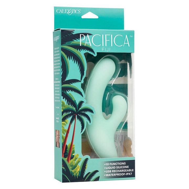 CALEXOTICS - PACIFICA FIJI VIBRATOR - ESTIMULATOR G-PUNKT 10 VIBRATIONEN AQUA - INTIM SPACE Online Sexshop