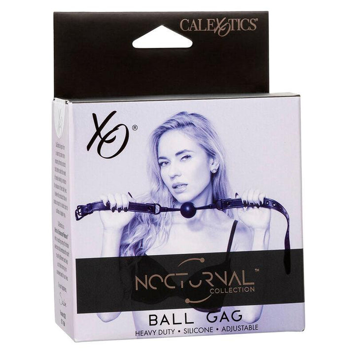 CALEXOTICS - NOCTURNAL BALL GAG SILIKON SCHWARZ - INTIM SPACE Online Sexshop