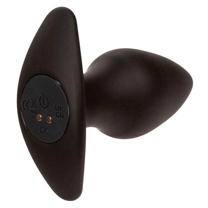 CALEXOTICS - ROCK BOTTOM PERFECT ANAL PLUG 10 VIBRATIONEN SILIKON SCHWARZ - INTIM SPACE Online Sexshop