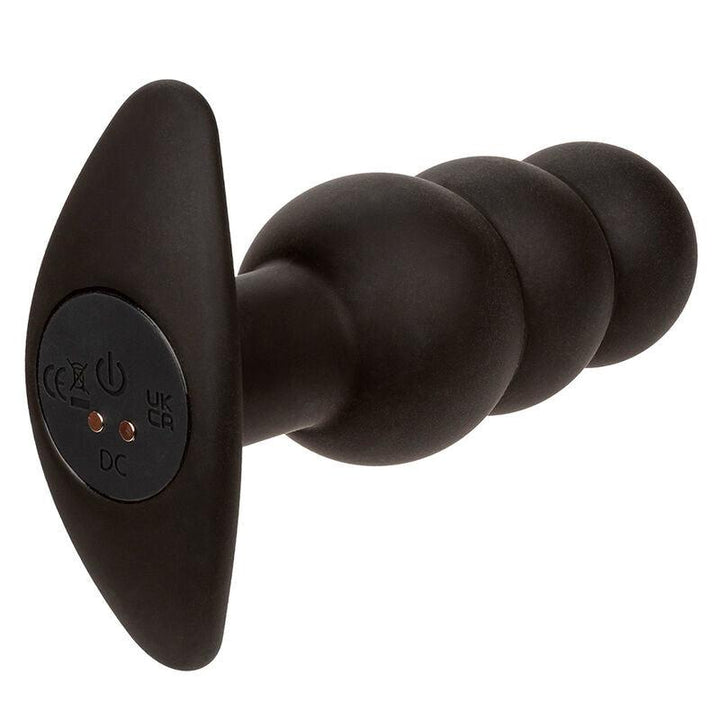 CALEXOTICS - ROCK BOTTOM ANAL PLUG MIT PERLEN 10 VIBRATIONEN SILIKON SCHWARZ - INTIM SPACE Online Sexshop