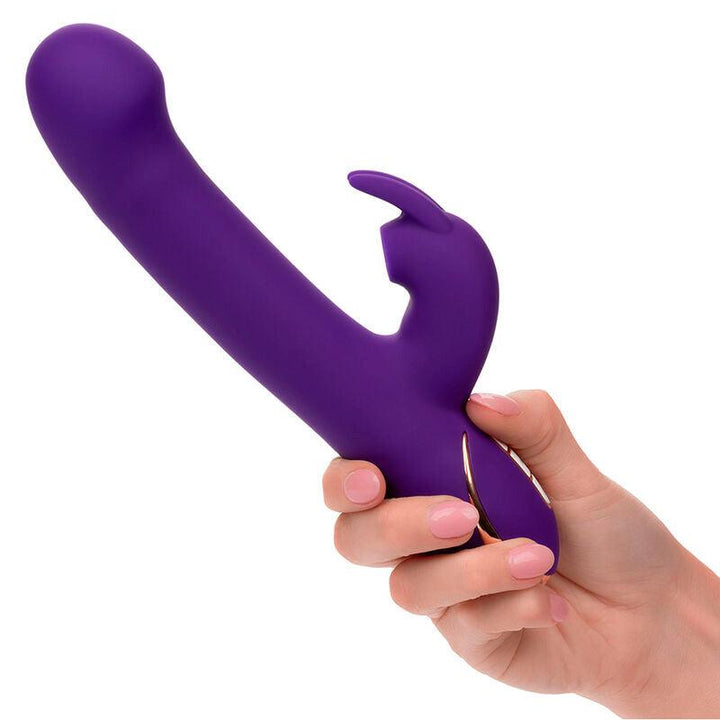 CALEXOTICS - JACK RABBIT VIBRATOR - STIMULATOR - VIBRATIONEN UND SAUGMODUS BLAU - INTIM SPACE Online Sexshop