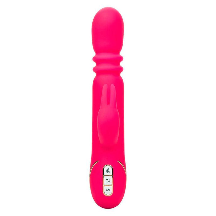 CALEXOTICS - JACK FANTASY DREIFACH BEHEIZTER VIBRATOR RABBIT ROSA - INTIM SPACE Online Sexshop