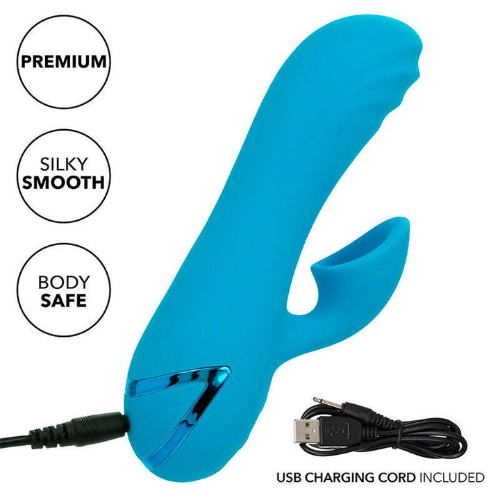 CALEXOTICS - SUNSET BEACH SEDUCER VIBRATOR - STIMULATOR 10 FUNKTIONEN BLAU - INTIM SPACE Online Sexshop