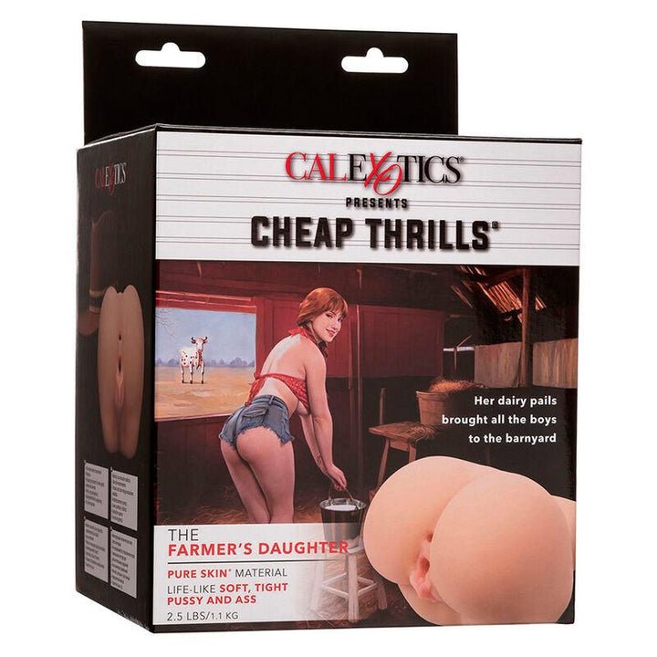 CALEXOTICS - THE FARMERS DAUGHTER DOPPELT REALISTISCHER MASTURBATOR, FLEISCH - INTIM SPACE Online Sexshop