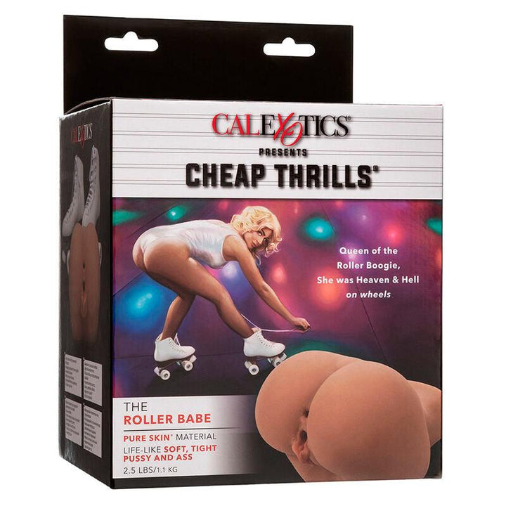 CALEXOTICS - THE ROLLER BABE DOPPELT REALISTISCHER MASTURBATOR, FLEISCH - INTIM SPACE Online Sexshop