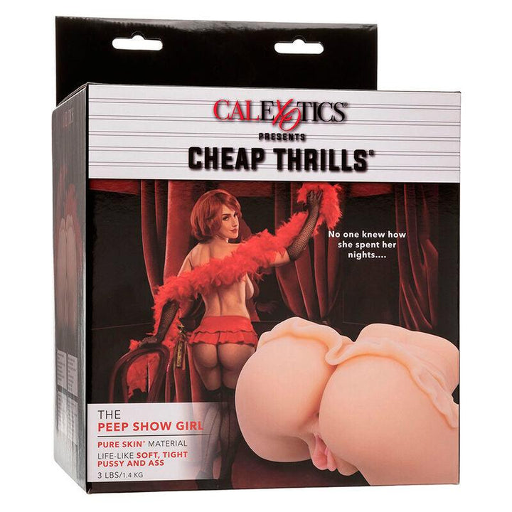 CALEXOTICS - THE PEEP SHOW GIRL DOPPELT REALISTISCHER MASTURBATOR, FLEISCH - INTIM SPACE Online Sexshop