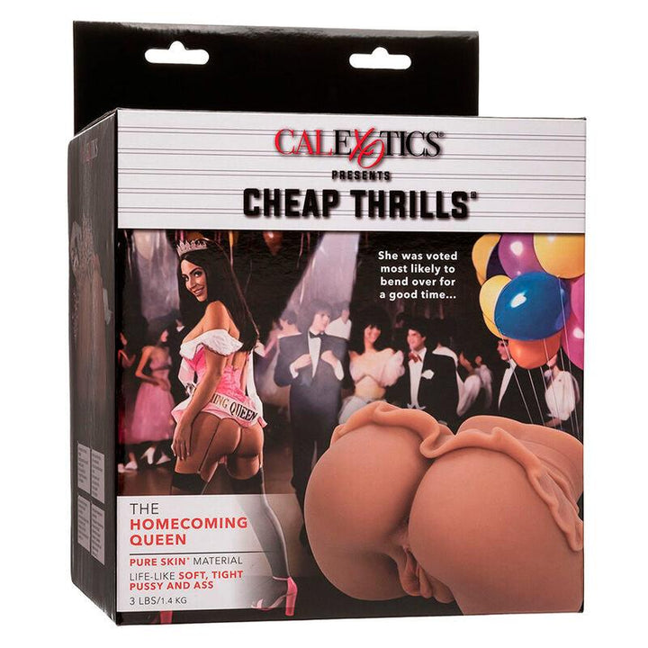 CALEXOTICS - THE HOMECOMING QUEEN DOPPELT REALISTISCHER MASTURBATOR KARAMELL - INTIM SPACE Online Sexshop