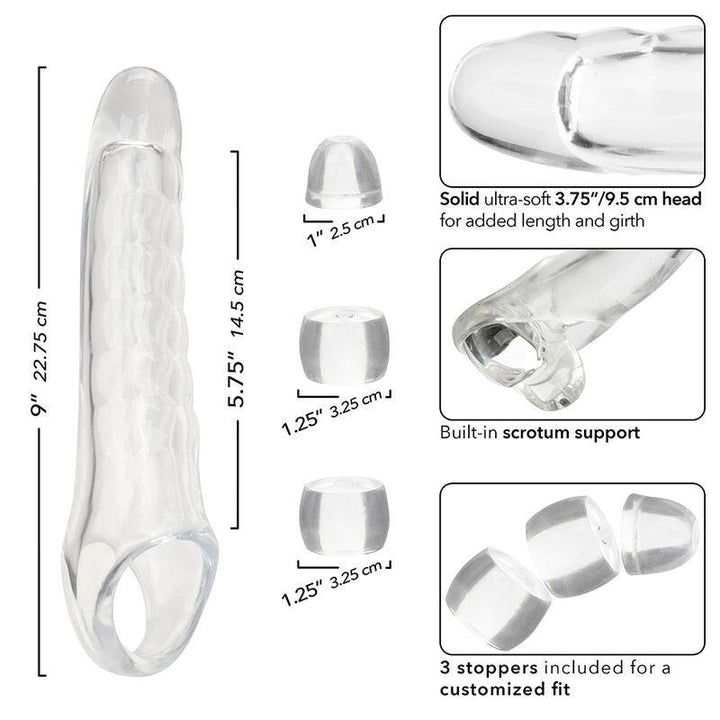 CALEXOTICS - MAXX PENIS EXTENDER EINSTELLBAR KLAR - INTIM SPACE Online Sexshop