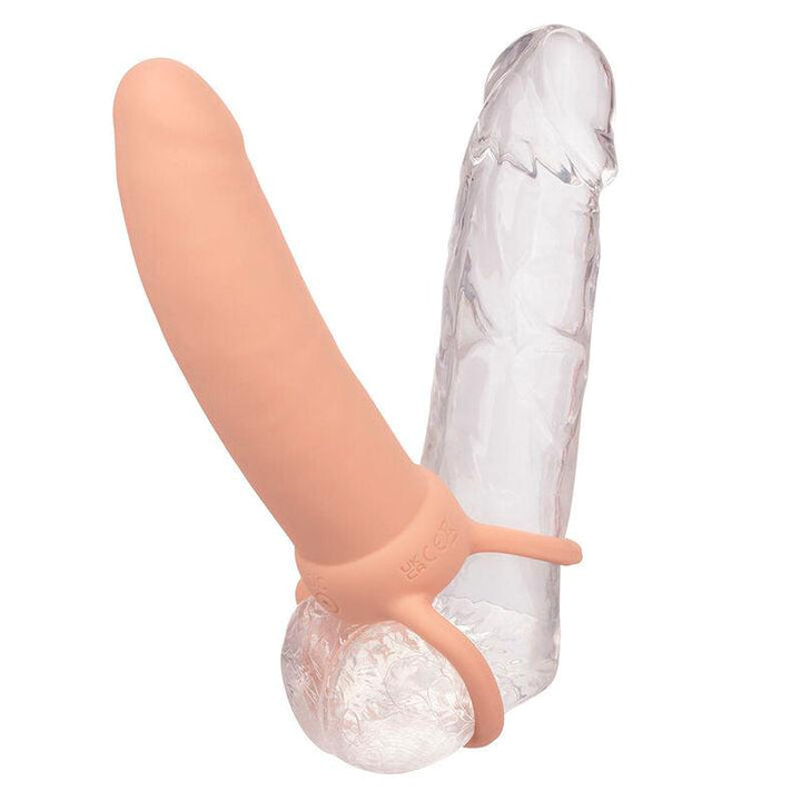 CALEXOTICS - MAXX THICK DUAL PENETRATOR 10 VIBRATIONEN FLEISCH - INTIM SPACE Online Sexshop