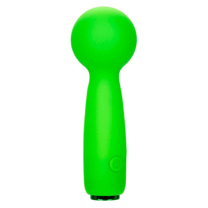 CALEXOTICS - NEON VIBES THE BUBBLY VIBE MINI-MASSAGER 10 VIBRATIONEN GRÜN - INTIM SPACE Online Sexshop