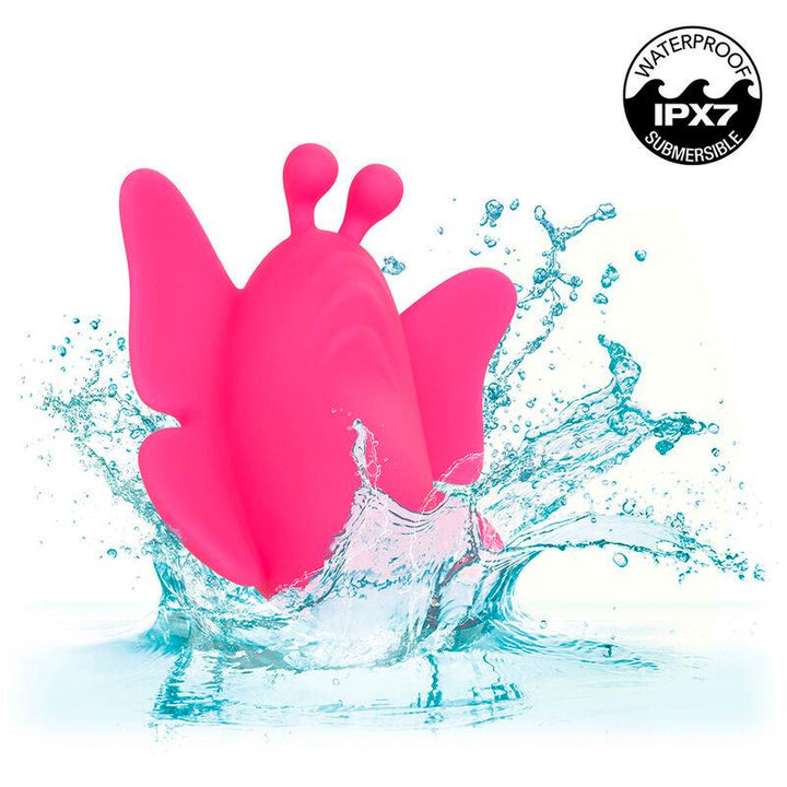 CALEXOTICS - NEON VIBES DER FLUTTER VIBE STIMULATOR 10 VIBRATIONEN ROSA - INTIM SPACE Online Sexshop