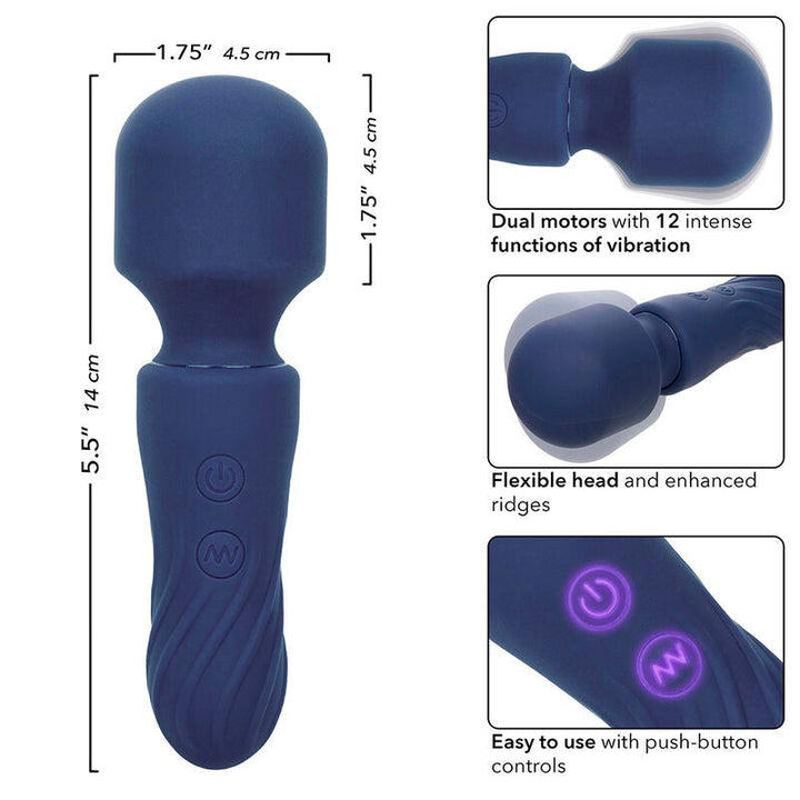 CALEXOTICS - CHARISMA CHARM MASSAGER 12 FUNKTIONEN LILA - INTIM SPACE Online Sexshop