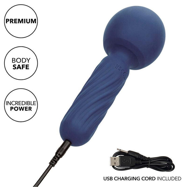 CALEXOTICS - CHARISMA SEDUCTION MASSAGER 12 FUNKTIONEN 17,75 CM - 6,25 CM LILA - INTIM SPACE Online Sexshop