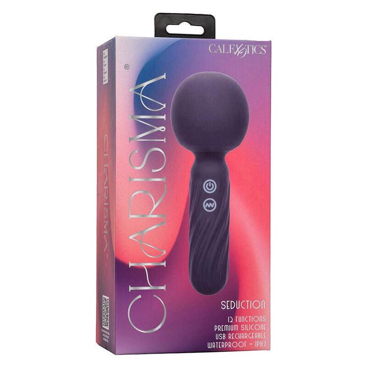 CALEXOTICS - CHARISMA SEDUCTION MASSAGER 12 FUNKTIONEN 17,75 CM - 6,25 CM LILA - INTIM SPACE Online Sexshop