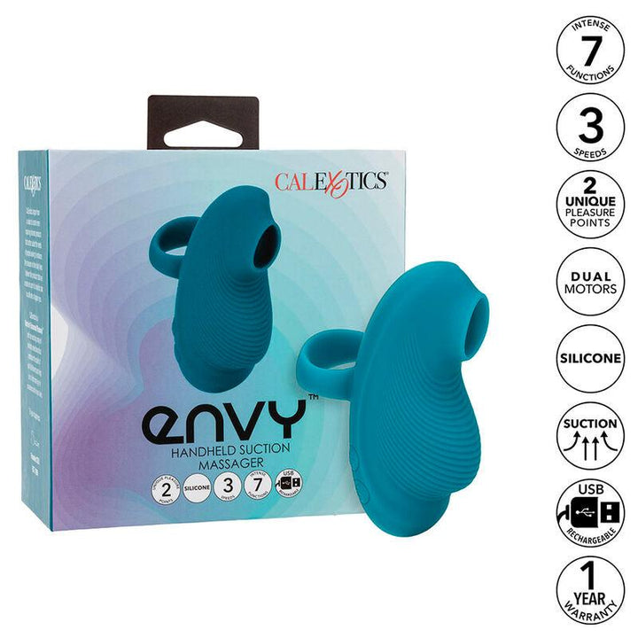 CALEXOTICS - ENVY HANDROLLING-BALL-MASSAGER - VIBRATIONEN BLAU - INTIM SPACE Online Sexshop