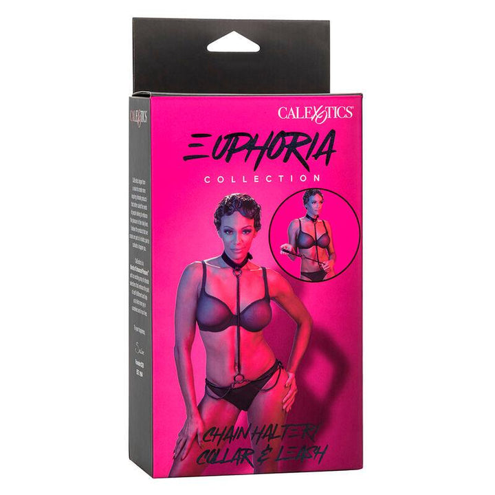 CALEXOTICS - EUPHORIA KETTENHALFTERHALSBAND UND LEINE - INTIM SPACE Online Sexshop