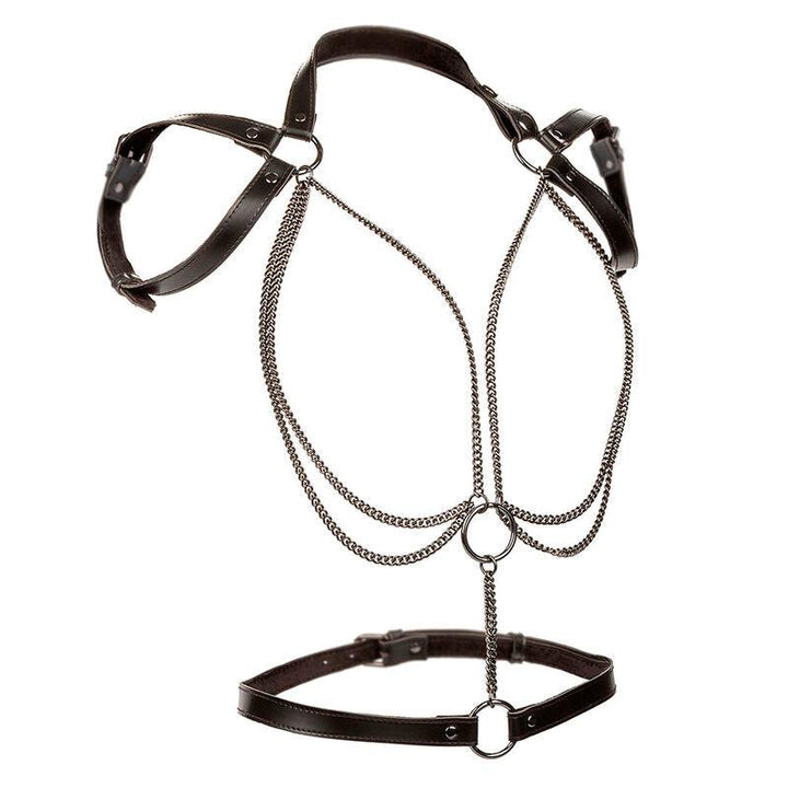 CALEXOTICS - EUPHORIA MULTICHAIN HALTER HARNESS PREMIUM - INTIM SPACE Online Sexshop