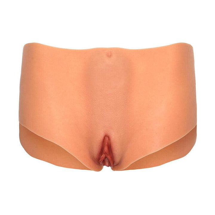 HIDDEN DESIRE - ALTER EGO OFFENER VAGINA- UND ARSCH-SLIP MIT MITTLERER TAILLE, HAUTFARBE - INTIM SPACE Online Sexshop