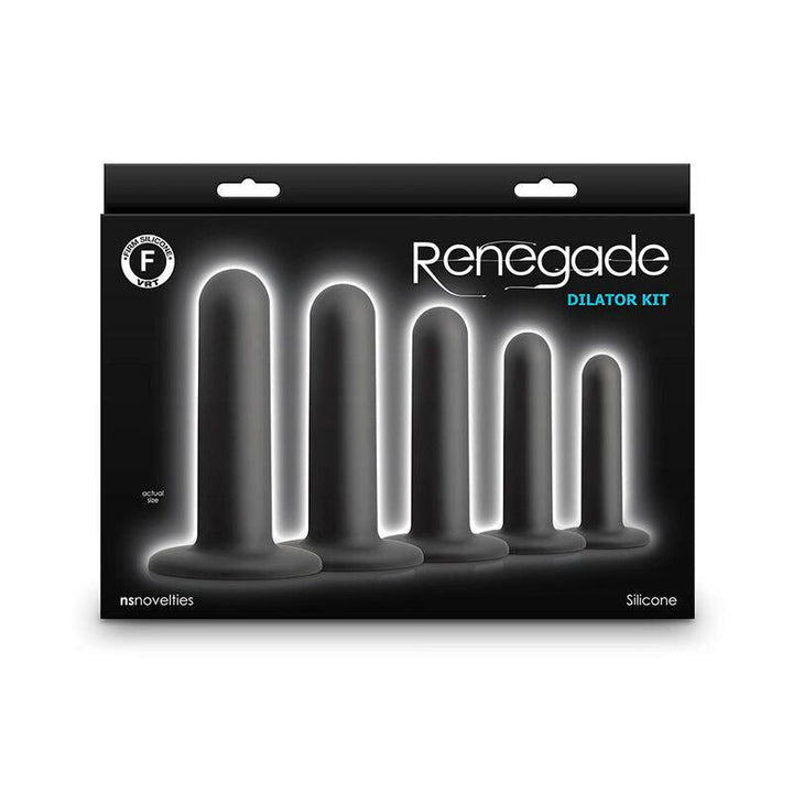 NS NOVELTIES - RENEGADE DILATOR KIT SCHWARZ - INTIM SPACE Online Sexshop