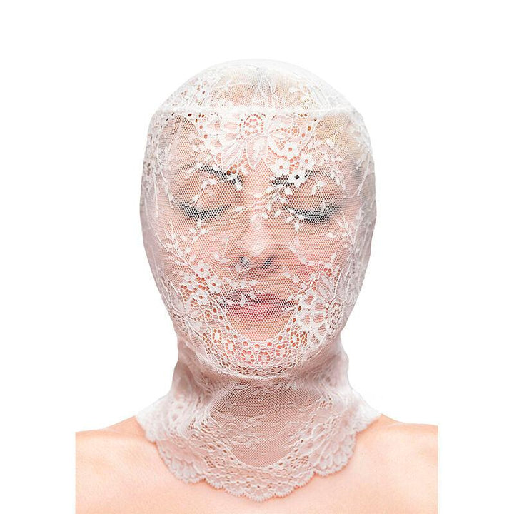 NS NOVELTIES - FETISH - FASHION SPITZENMASKE WEISS - INTIM SPACE Online Sexshop