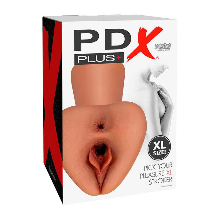 PDX PLUS - PICK YOUR PLEASURE XL REALISTISCHER STROKER BRAUN - INTIM SPACE Online Sexshop