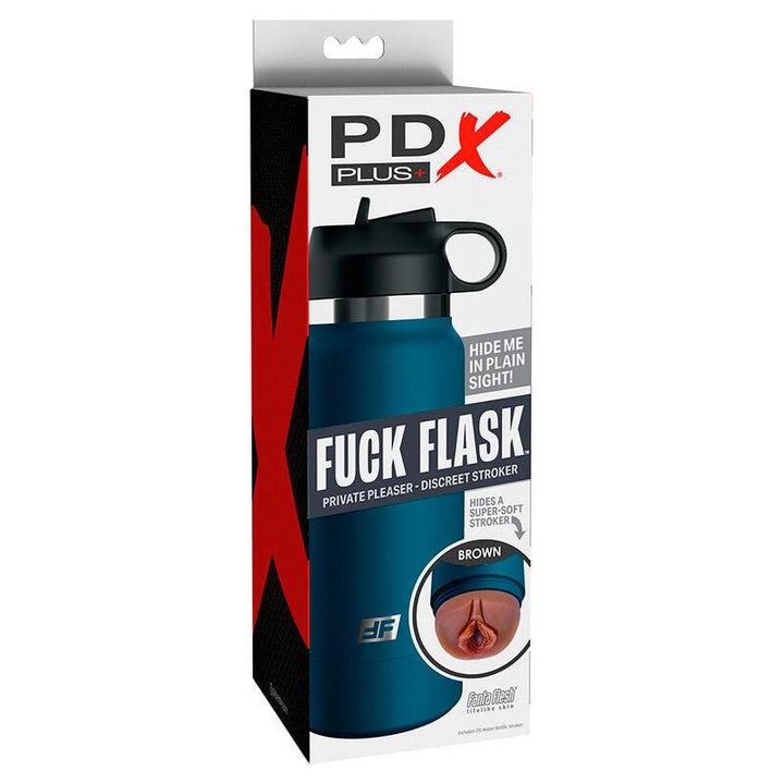 PDX PLUS - FUCK FLASK VAGINE DISKRETER STROKER BRAUN MODELL 1 - INTIM SPACE Online Sexshop