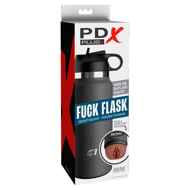 PDX PLUS - FUCK FLASK VAGINE DISKRETER STROKER BRAUN MODELL 2 - INTIM SPACE Online Sexshop