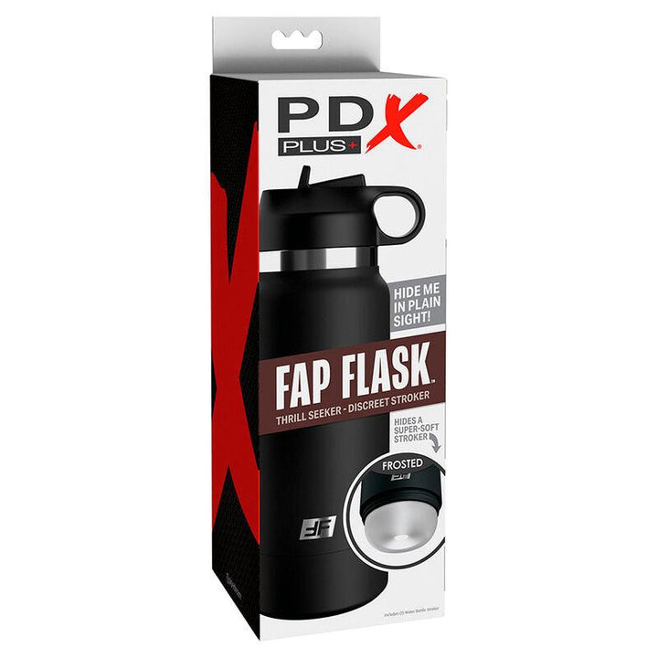 PDX PLUS - FAP FLASK FLASCHE DISCRET STROKER KLAR MODELL 1 - INTIM SPACE Online Sexshop