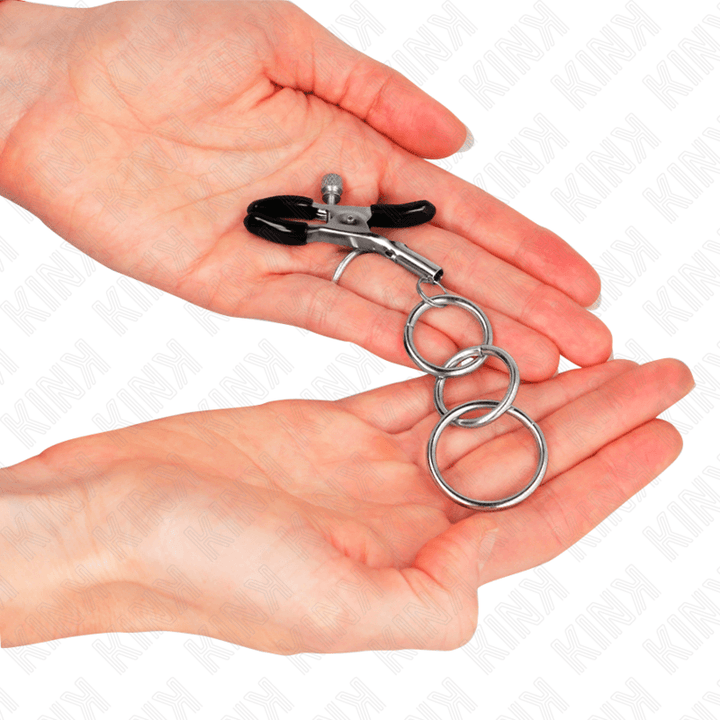 KINK - 3 O-RING NIPPELKLEMMEN - CM - INTIM SPACE Online Sexshop