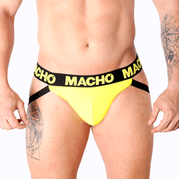 MACHO - MX25A JOCK LYCRA GELB XL - INTIM SPACE Online Sexshop