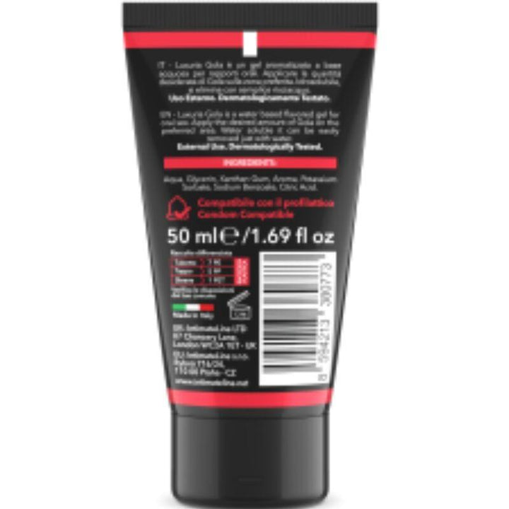 INTIMATELINE LUXURIA - ORAL SEX GEL ERDBEERGESCHMACK 50 ML - INTIM SPACE Online Sexshop