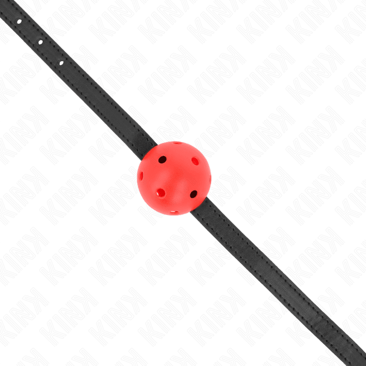 KINK - SIMPLICITY ROT ATMUNGSAKTIVER 4,5 CM BALLGAG 62 - 1,5 CM - INTIM SPACE Online Sexshop