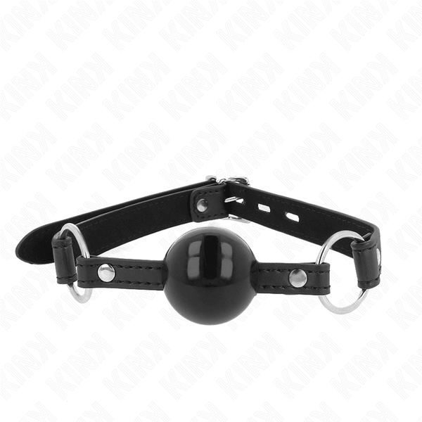 KINK - TPE BALL - CM KNEBEL MIT SCHWARZEM SCHLOSS 60 - 2 CM - INTIM SPACE Online Sexshop