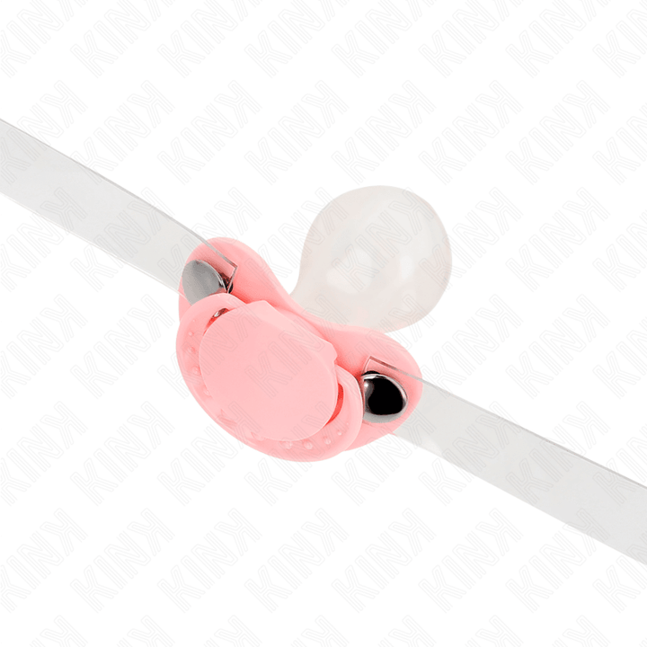 KINK - ROSA SCHNULLERFORM-SPITZE 5,5 - 4 CM VERSTELLBAR 43-60 CM - INTIM SPACE Online Sexshop