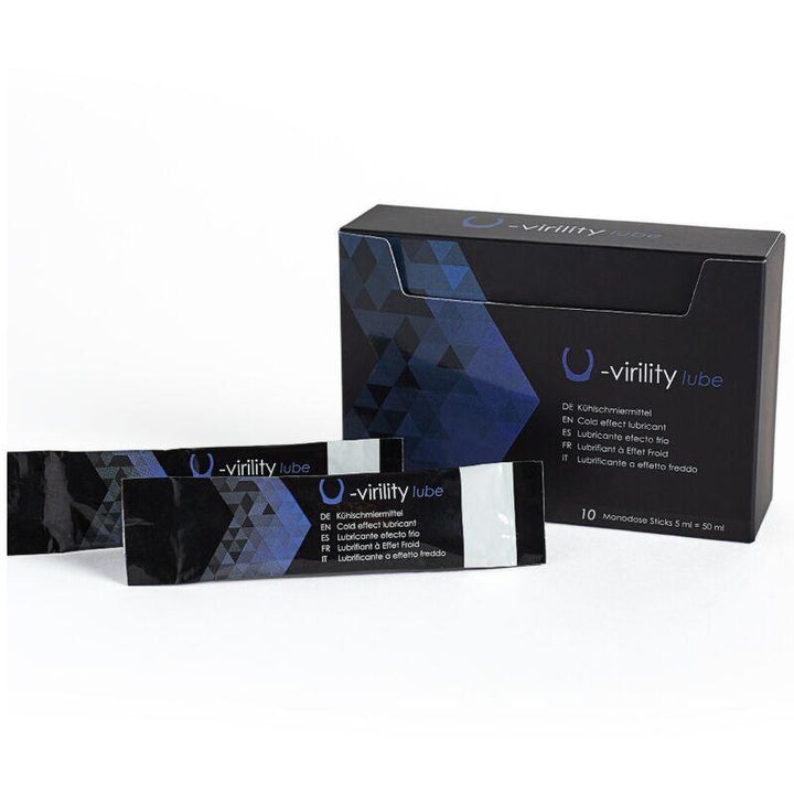 500 COSMETICS - U-VIRILITY LUBE GLEITMITTEL MIT KÄLTEFFEKT 10 - 5 ML - INTIM SPACE Online Sexshop