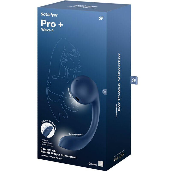 SATISFYER - PRO+ WAVE - G-SPOT - AIR PULSE STIMULATOR KOSTENLOSE APP DUNKELBLAU - INTIM SPACE Online Sexshop